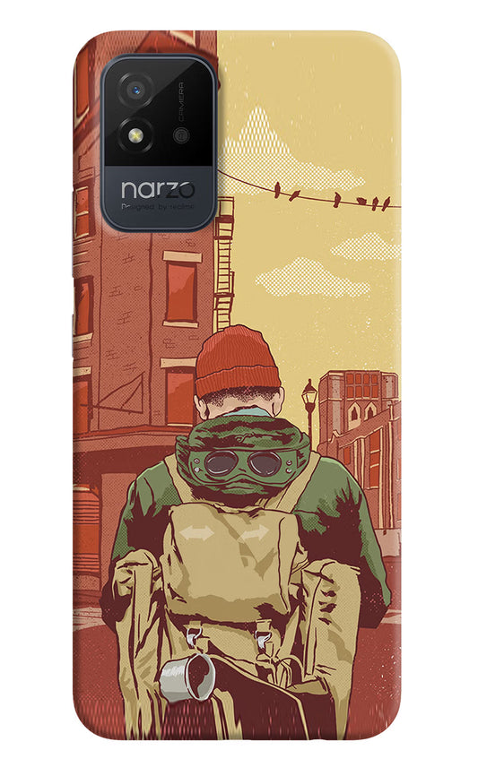 Adventurous Realme Narzo 50i Back Cover