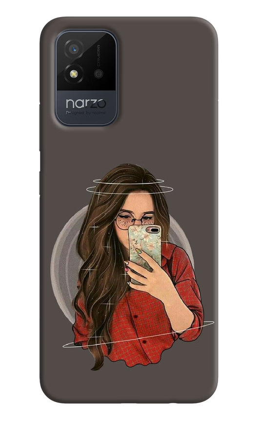 Selfie Queen Realme Narzo 50i Back Cover