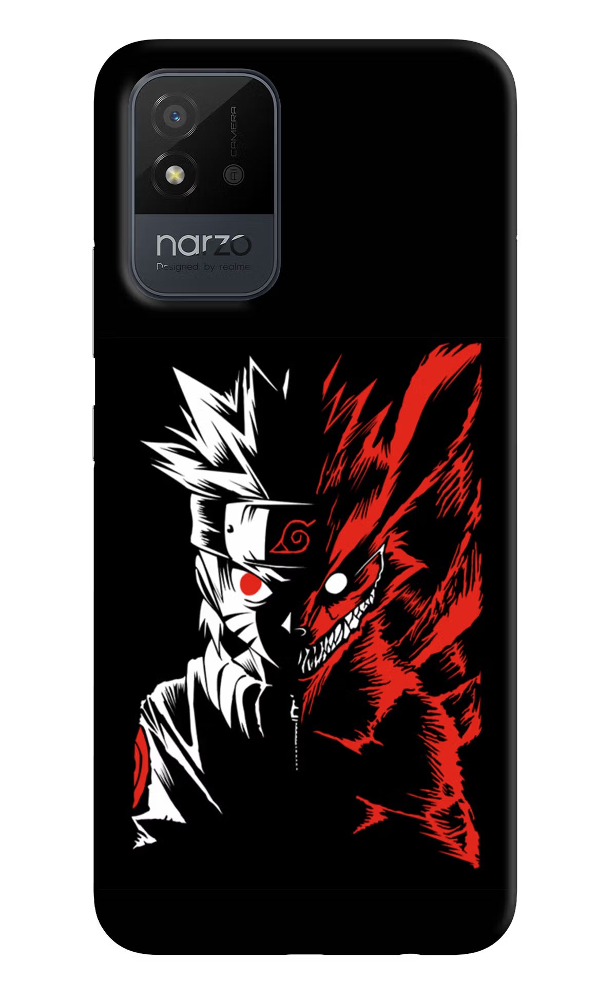 Naruto Two Face Realme Narzo 50i Back Cover