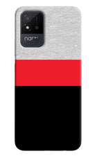 Tri Color Pattern Realme Narzo 50i Back Cover