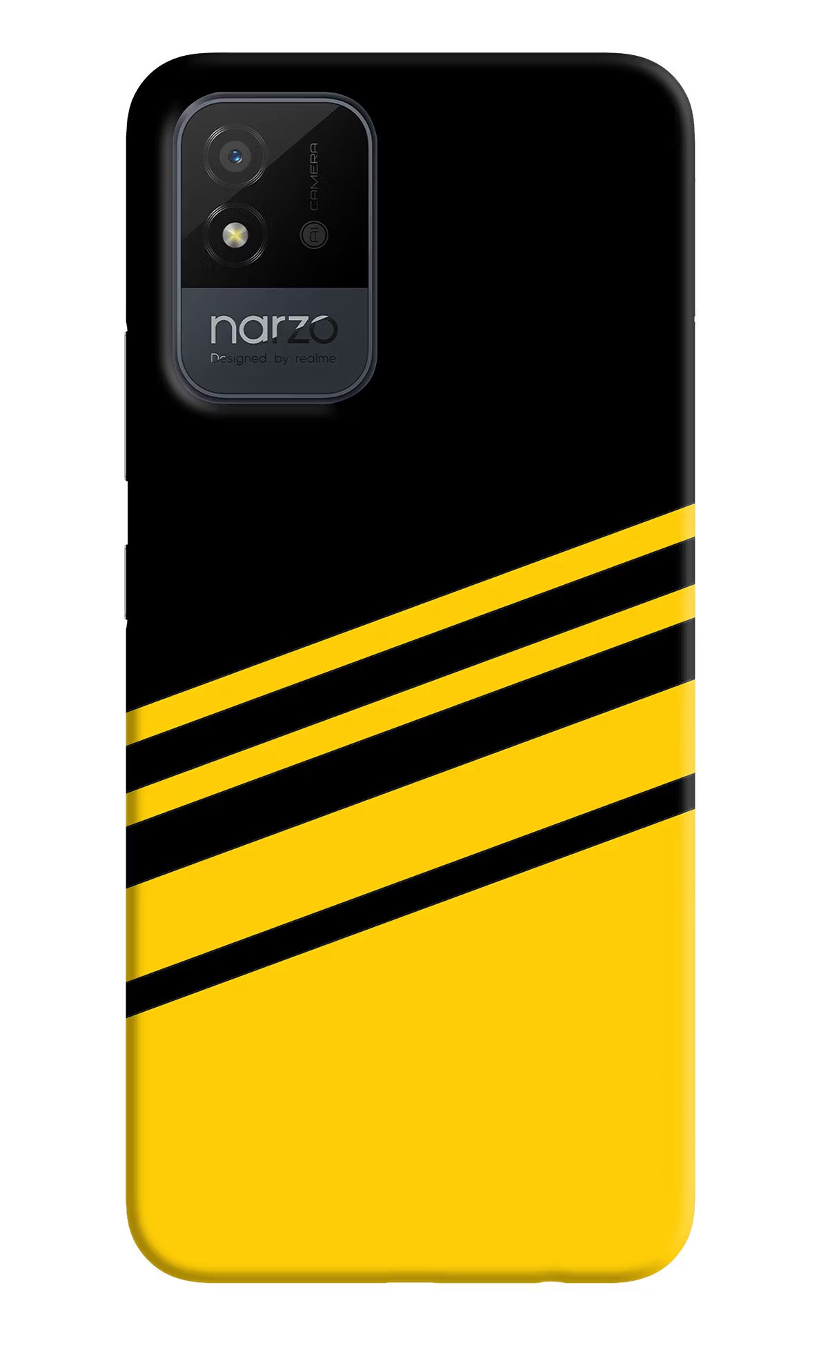 Yellow Shades Realme Narzo 50i Back Cover
