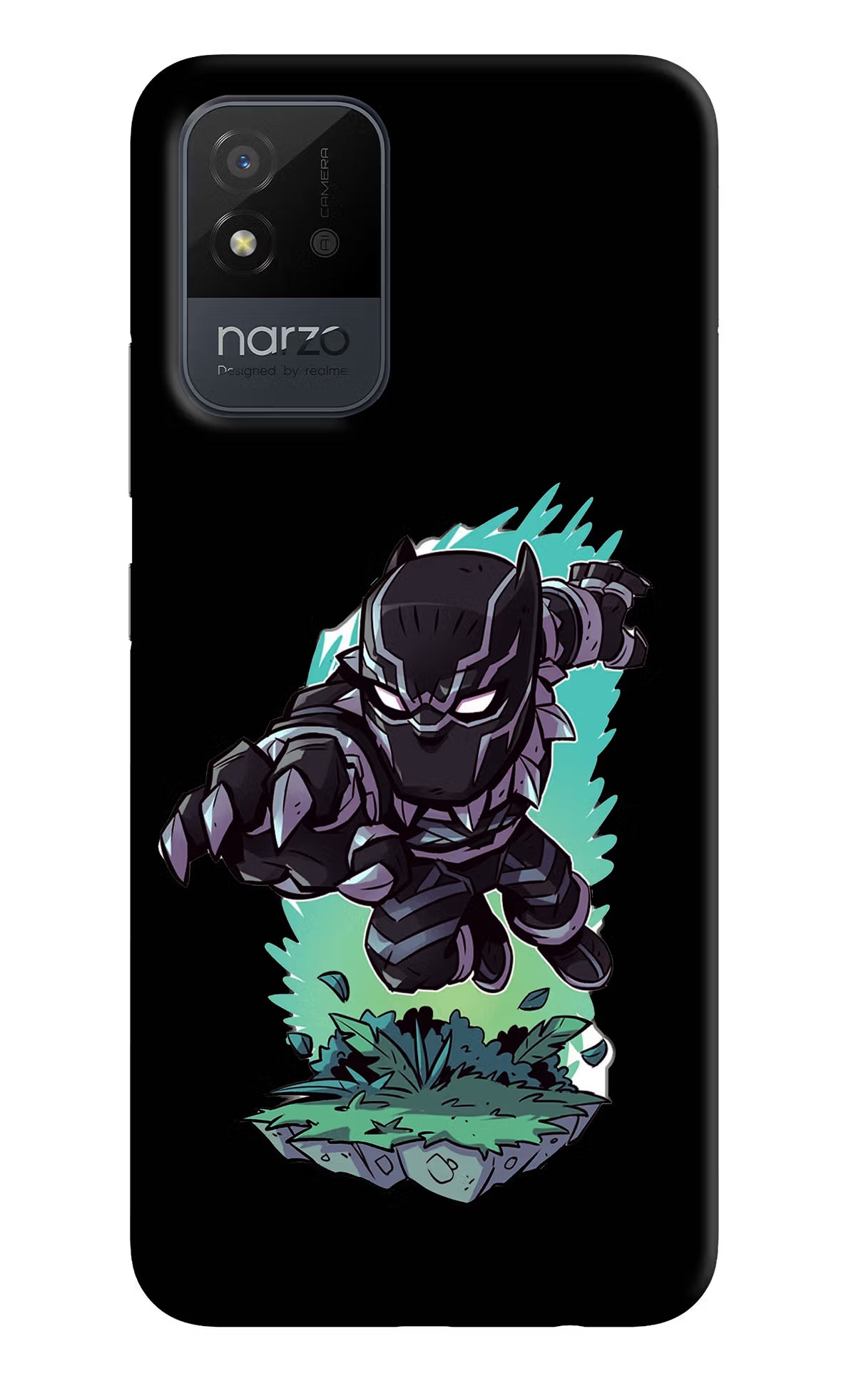 Black Panther Realme Narzo 50i Back Cover