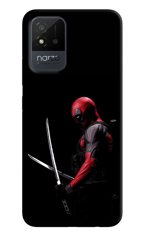 Deadpool Realme Narzo 50i Back Cover
