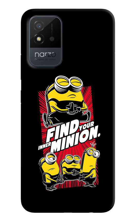 Find your inner Minion Realme Narzo 50i Back Cover