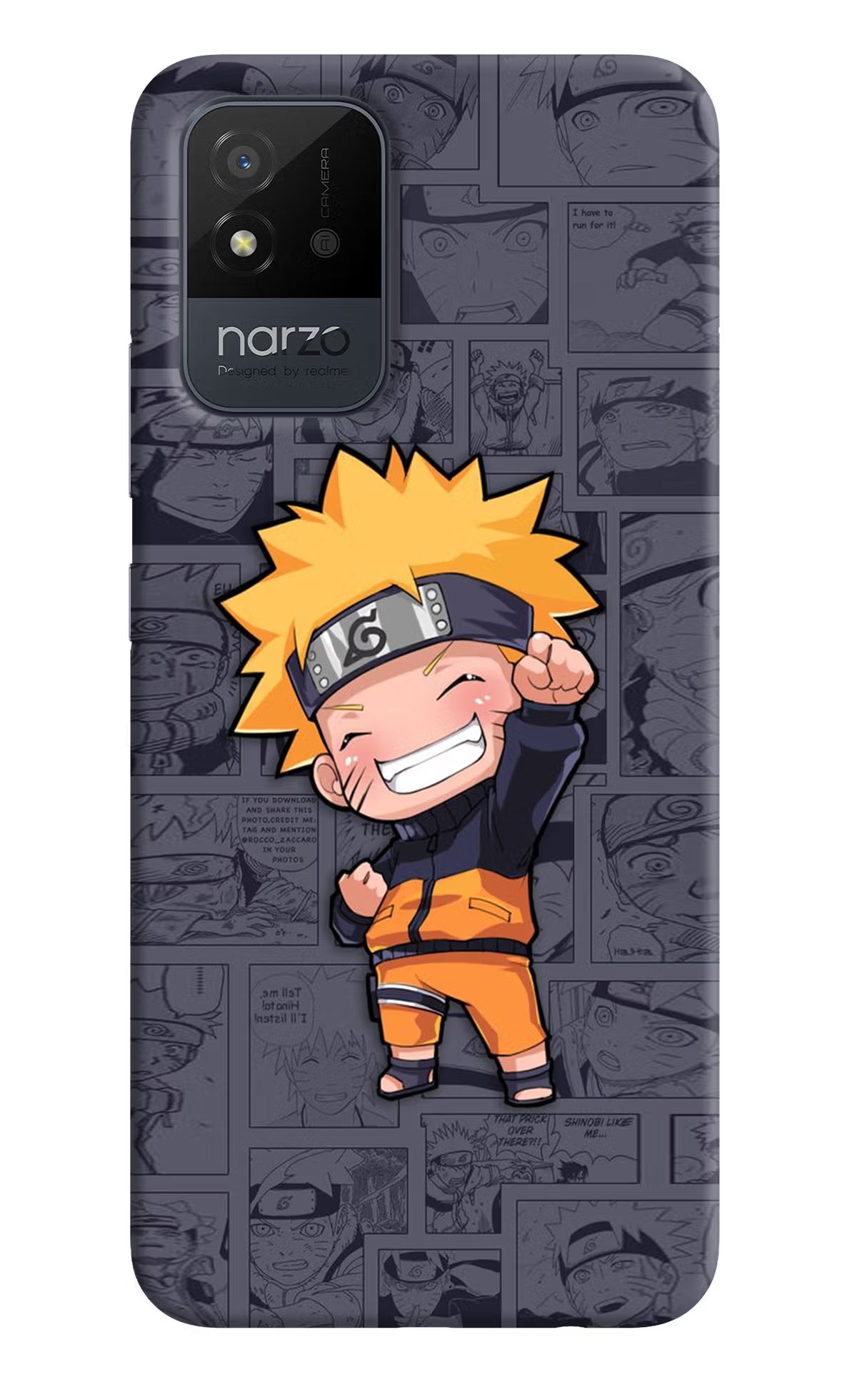 Chota Naruto Realme Narzo 50i Back Cover