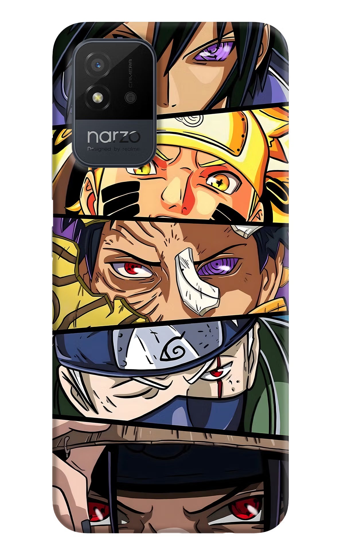 Naruto Character Realme Narzo 50i Back Cover