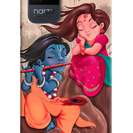 Radhe Krishna Realme Narzo 50i Back Cover
