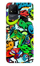 Game Doodle Realme Narzo 50i Back Cover