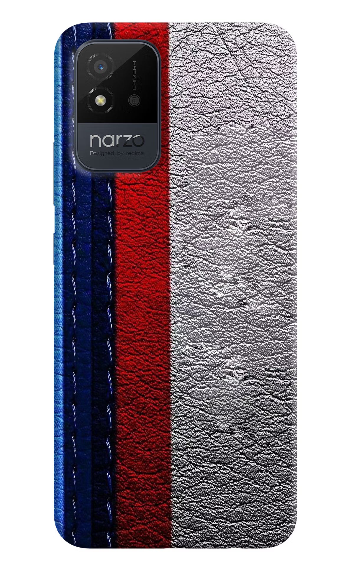 BMW Stripes Realme Narzo 50i Back Cover
