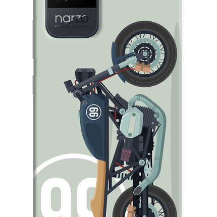 Classic Cafe Racer 99 Realme Narzo 50i Back Cover