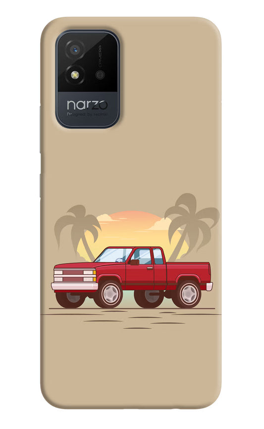 Desert Classic Drive Realme Narzo 50i Back Cover