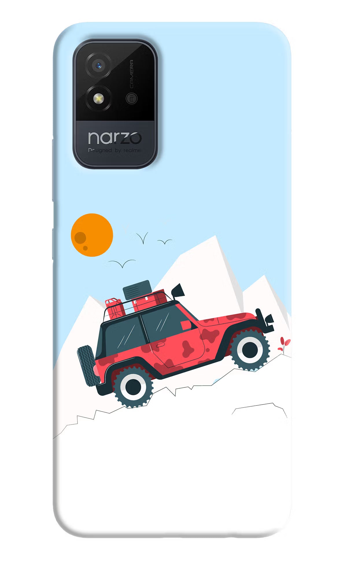 Mountain Trail Beast Realme Narzo 50i Back Cover