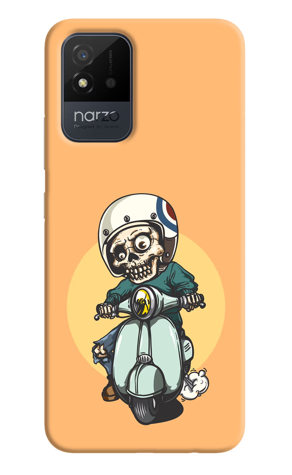Undead Biker Realme Narzo 50i Back Cover