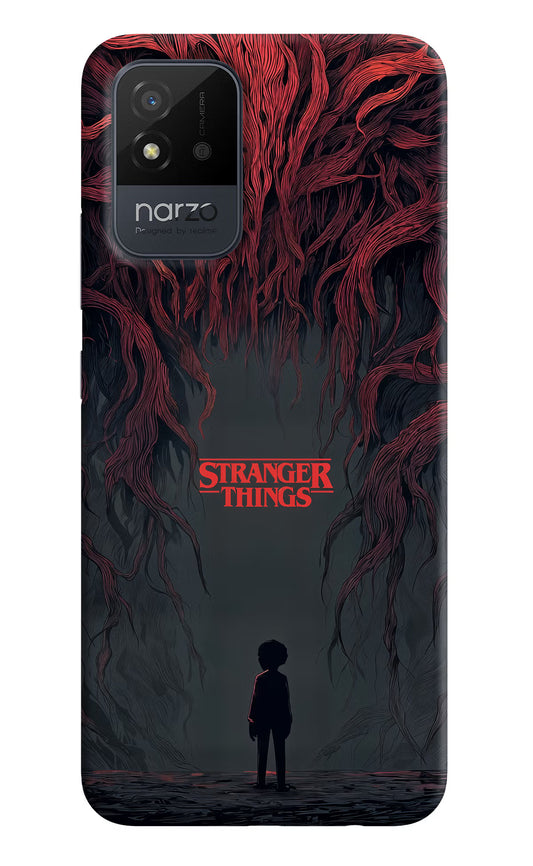 Ordinary Things Dark Side Realme Narzo 50i Hard Case Back Cover by Casekaro