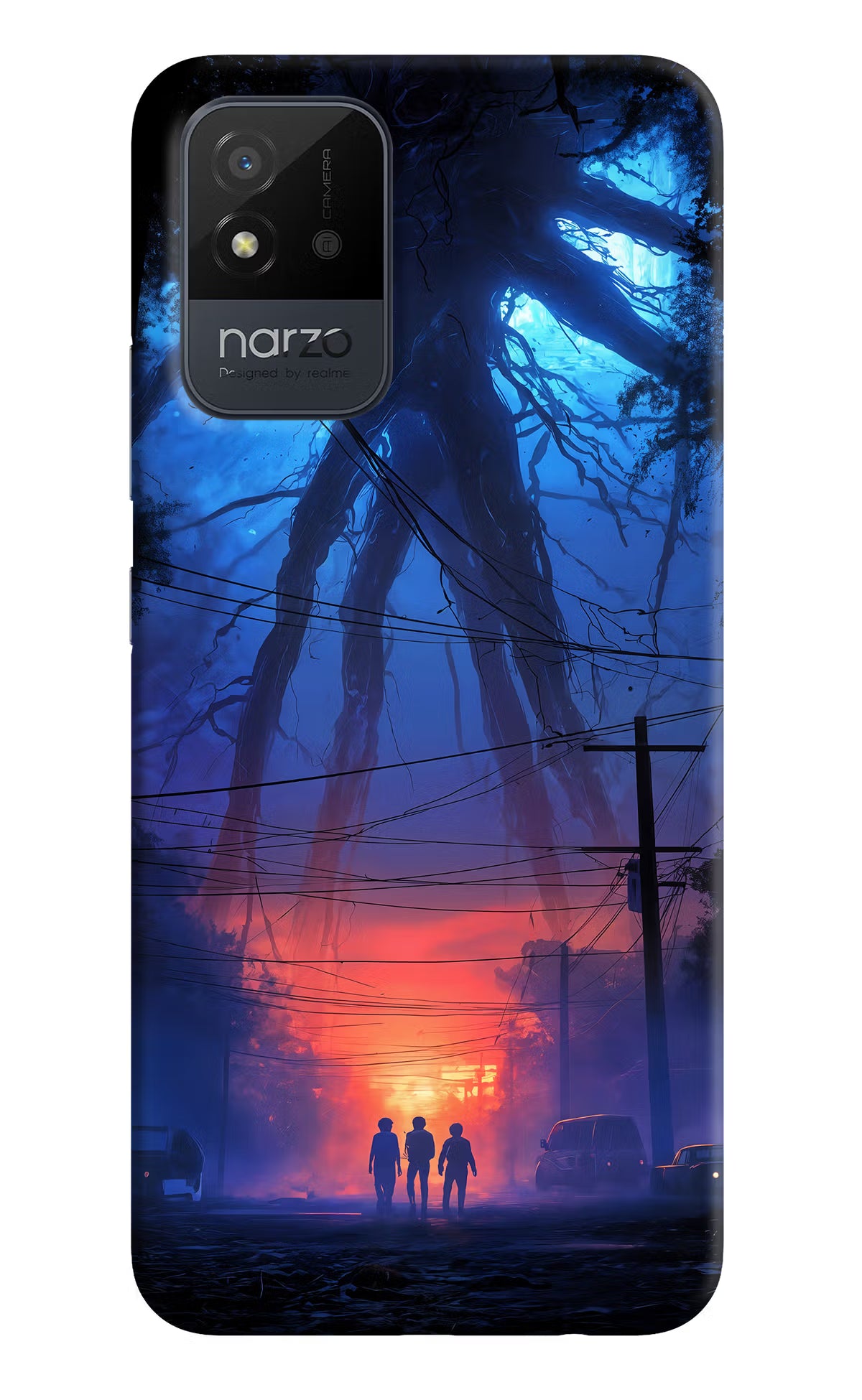 Ordinary Things Shadow Realme Narzo 50i Hard Case Back Cover by Casekaro