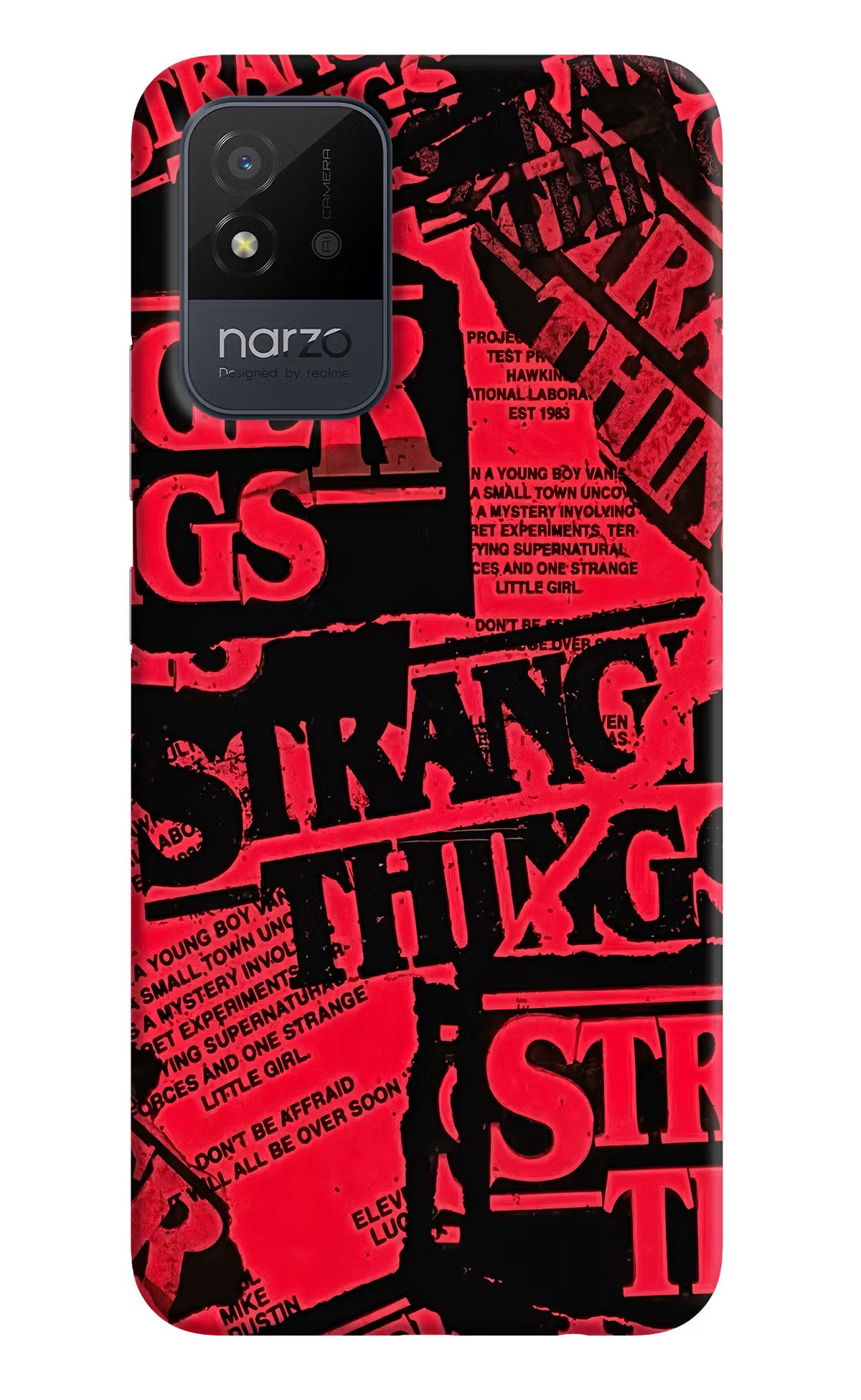 Ordinary Things Realme Narzo 50i Hard Case Back Cover by Casekaro