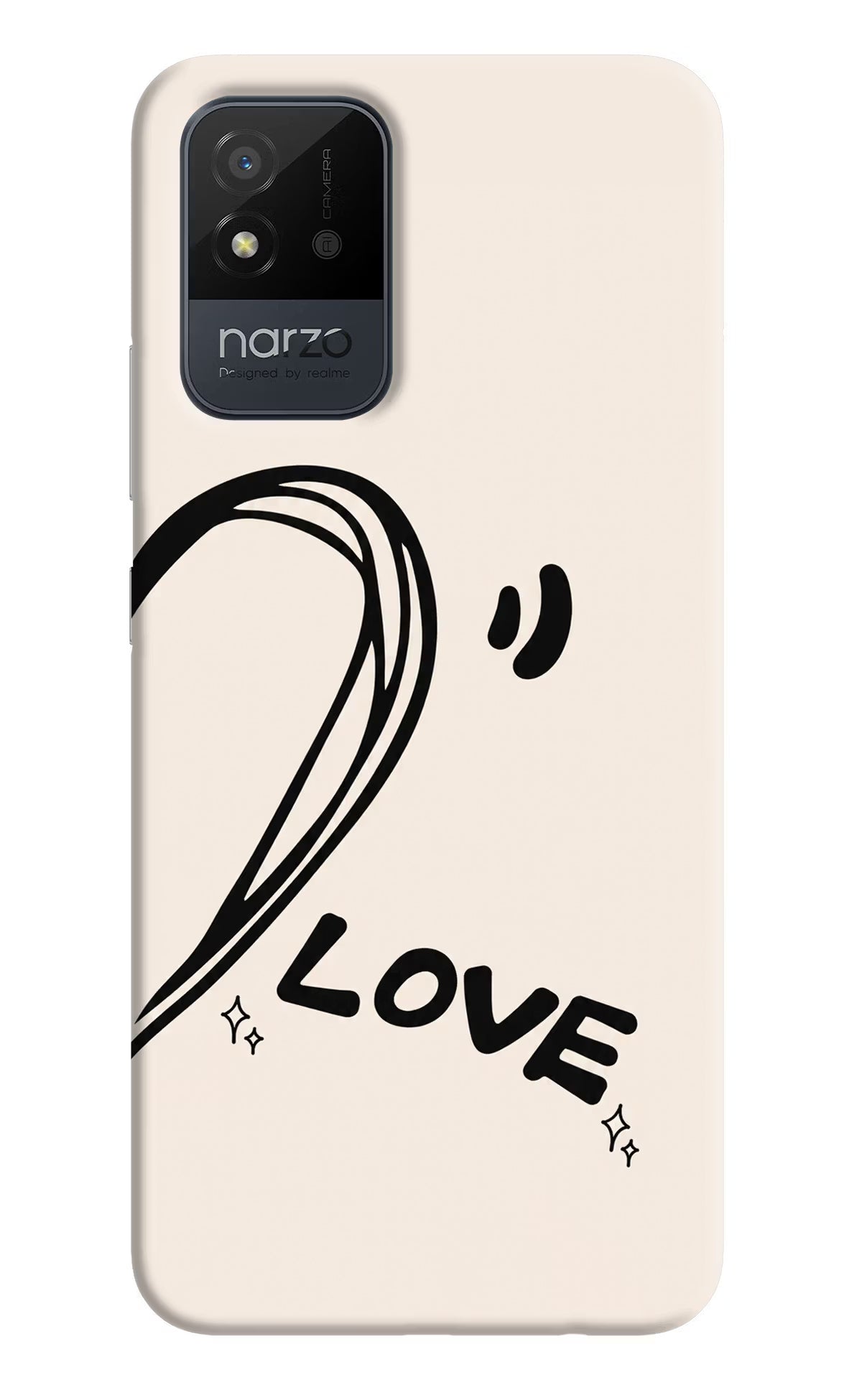 Soul Line Realme Narzo 50i Back Cover