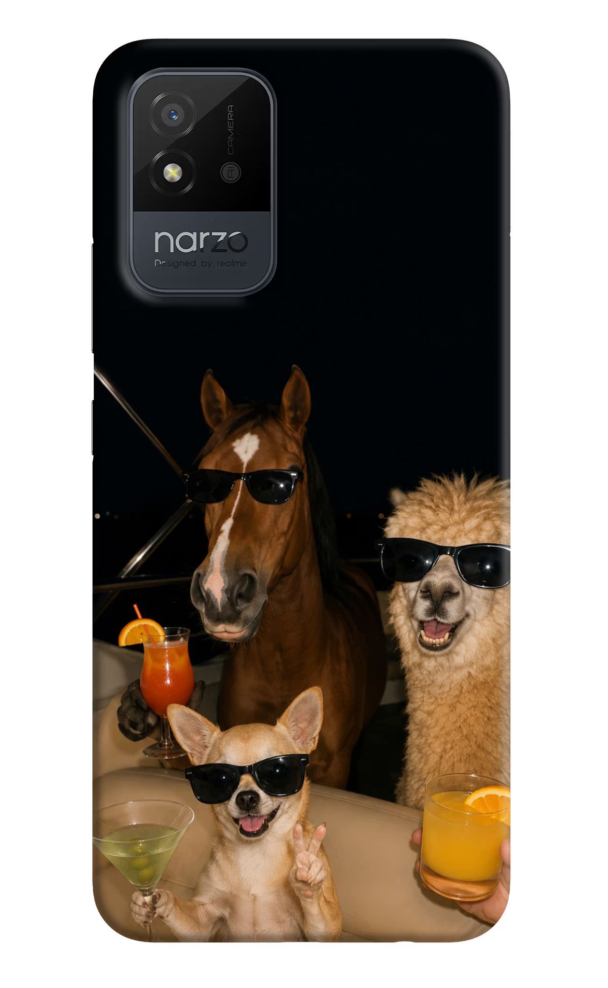 Party Squad Realme Narzo 50i Back Cover