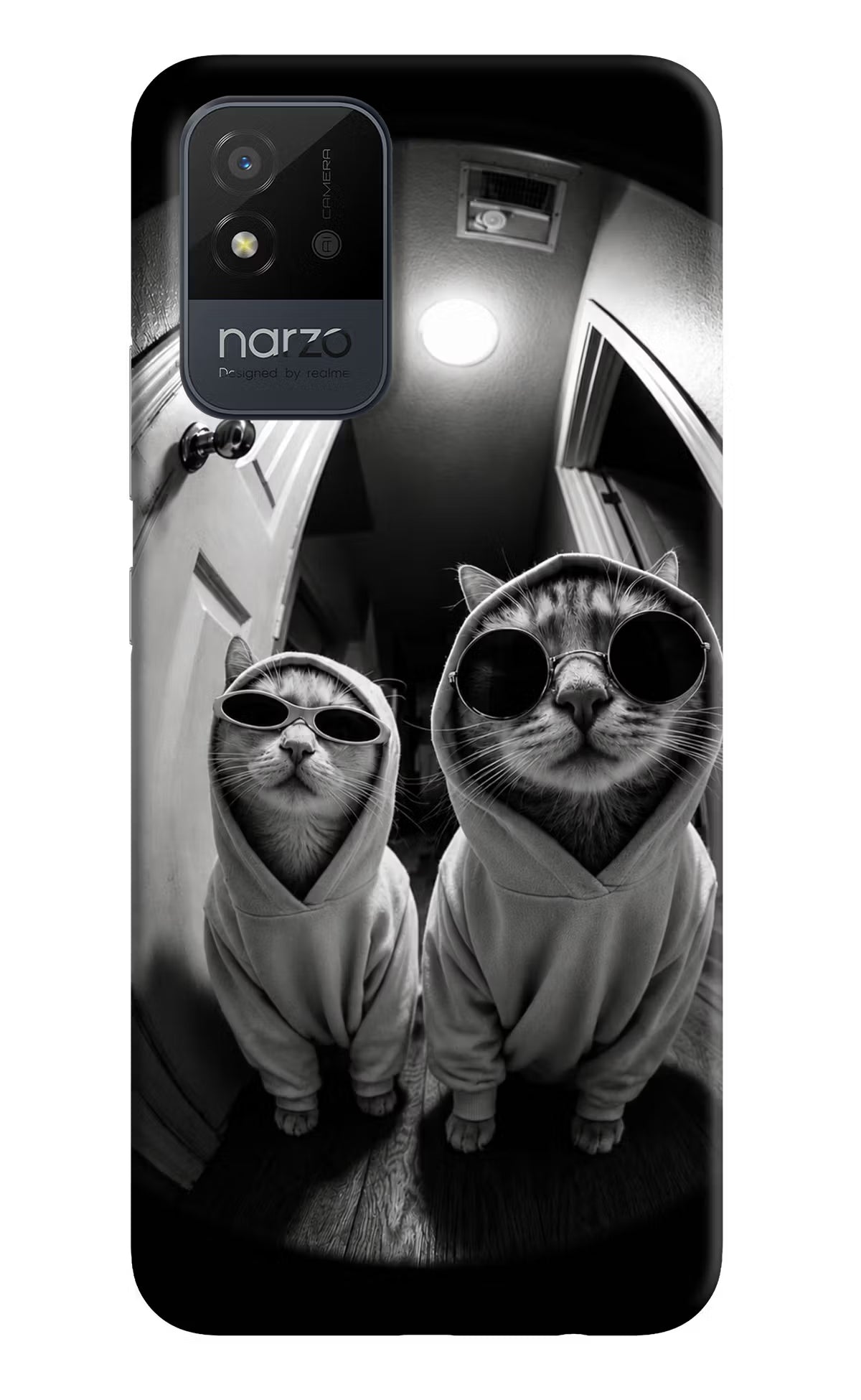 Hood Cats Realme Narzo 50i Back Cover