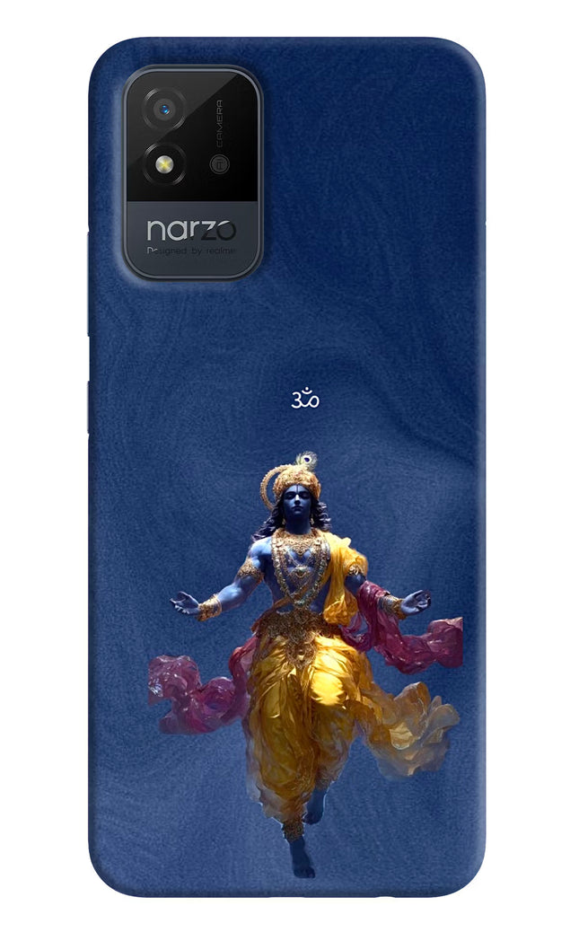 Cosmic Krishna Realme Narzo 50i Hard Case Back Cover by Casekaro