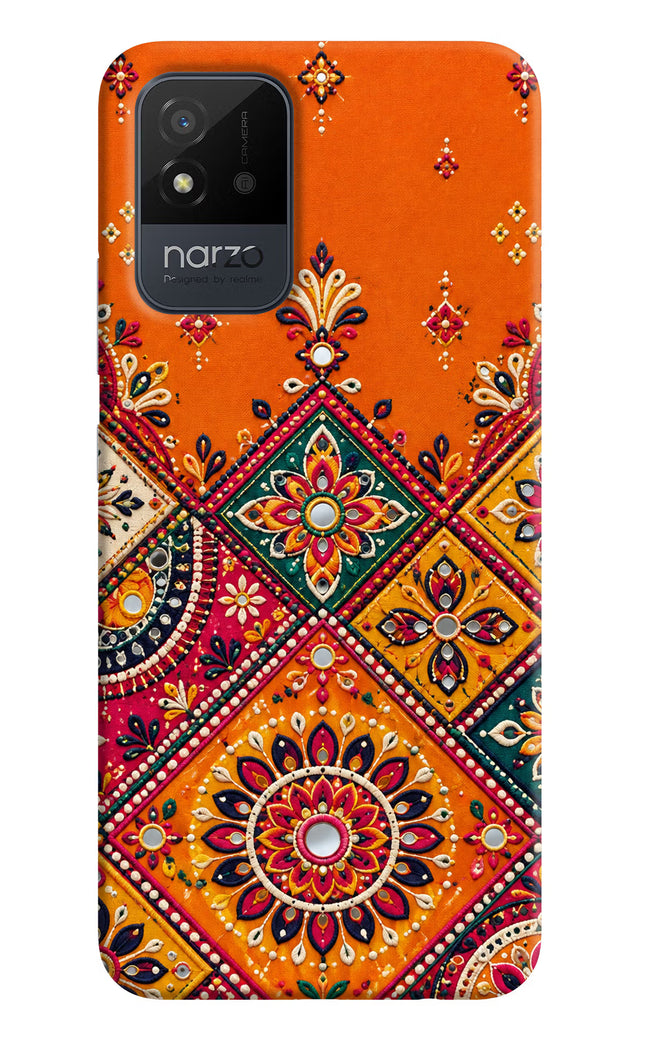 Kutch Glow Realme Narzo 50i Hard Case Back Cover by Casekaro