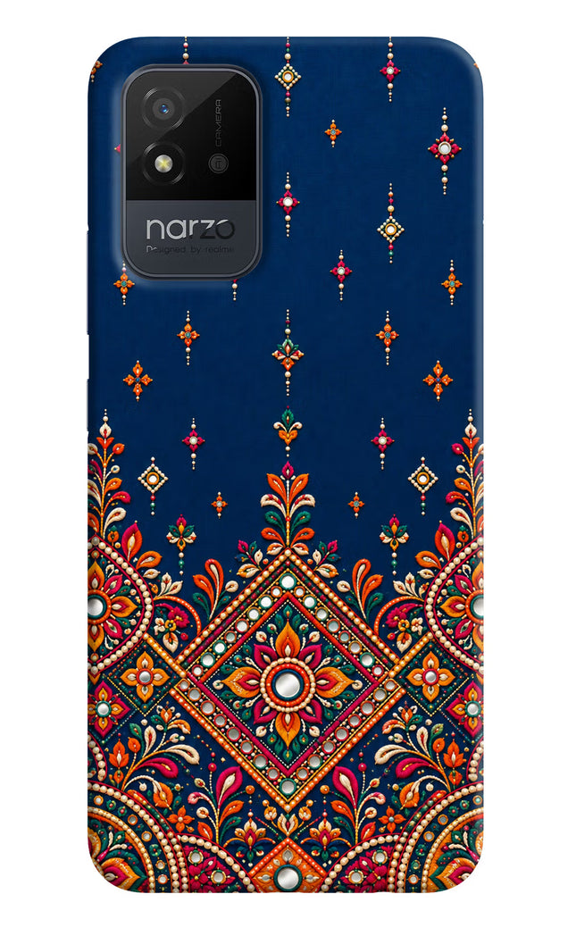 Neel Noor Realme Narzo 50i Hard Case Back Cover by Casekaro