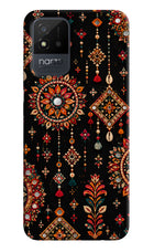 Boho Noir Realme Narzo 50i Hard Case Back Cover by Casekaro