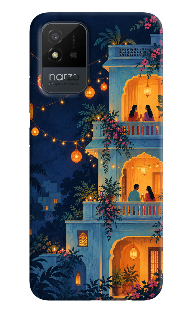 Balcony Glow Realme Narzo 50i Back Cover