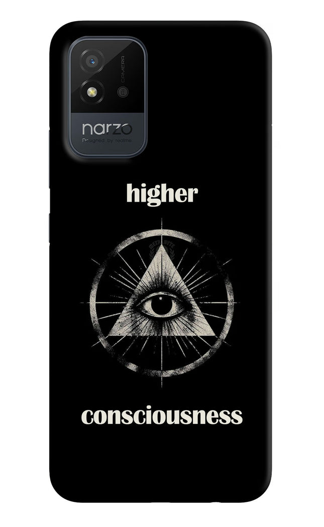 Illuminati Eye Realme Narzo 50i Hard Case Back Cover by Casekaro