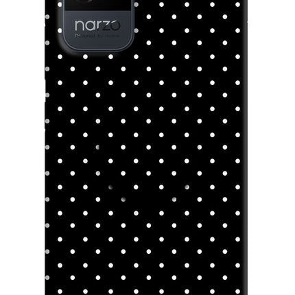 White Dots Realme Narzo 50i Pop Case