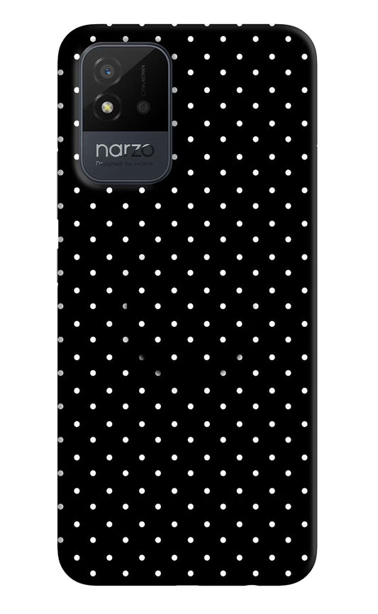 White Dots Realme Narzo 50i Pop Case
