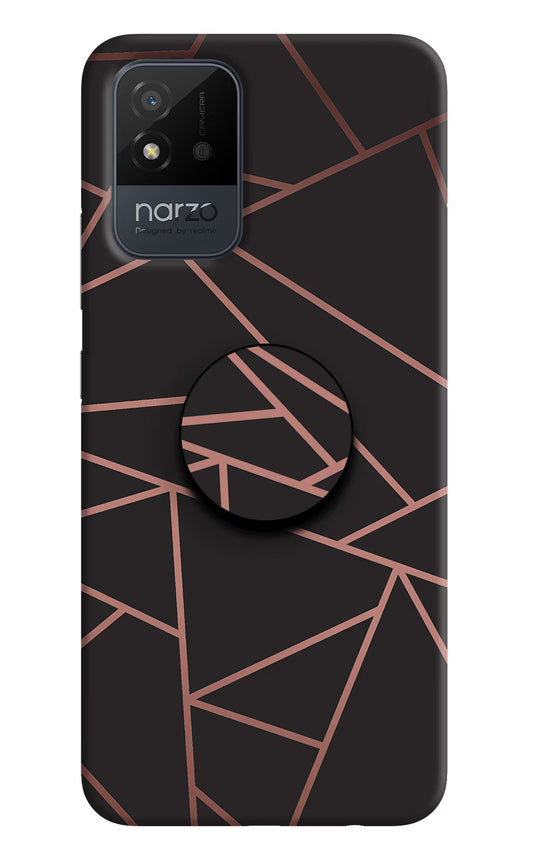 Geometric Pattern Realme Narzo 50i Pop Case