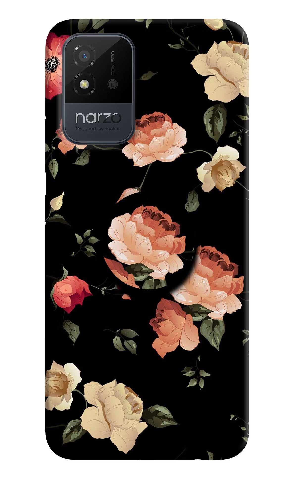 Flowers Realme Narzo 50i Pop Case