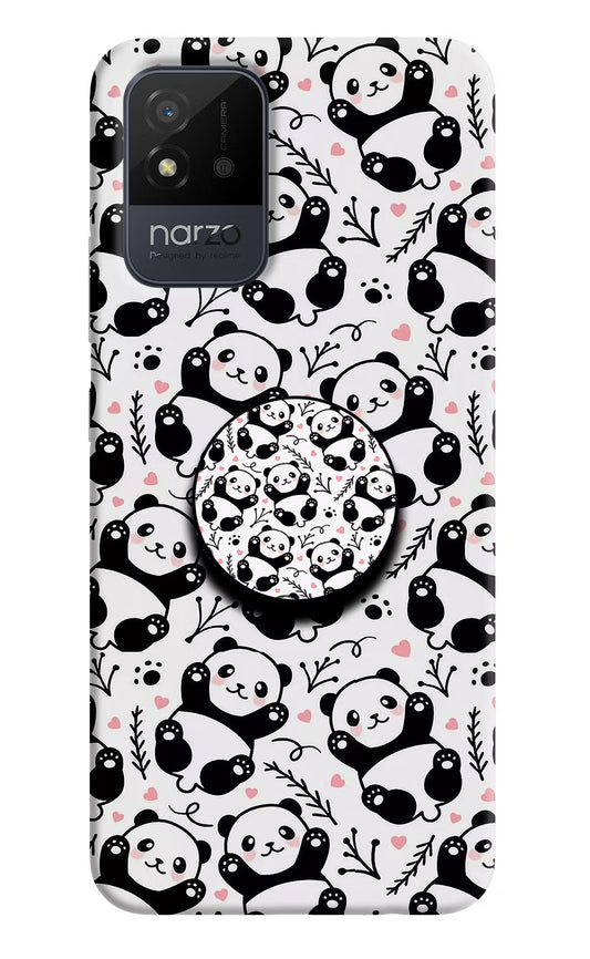 Cute Panda Realme Narzo 50i Pop Case