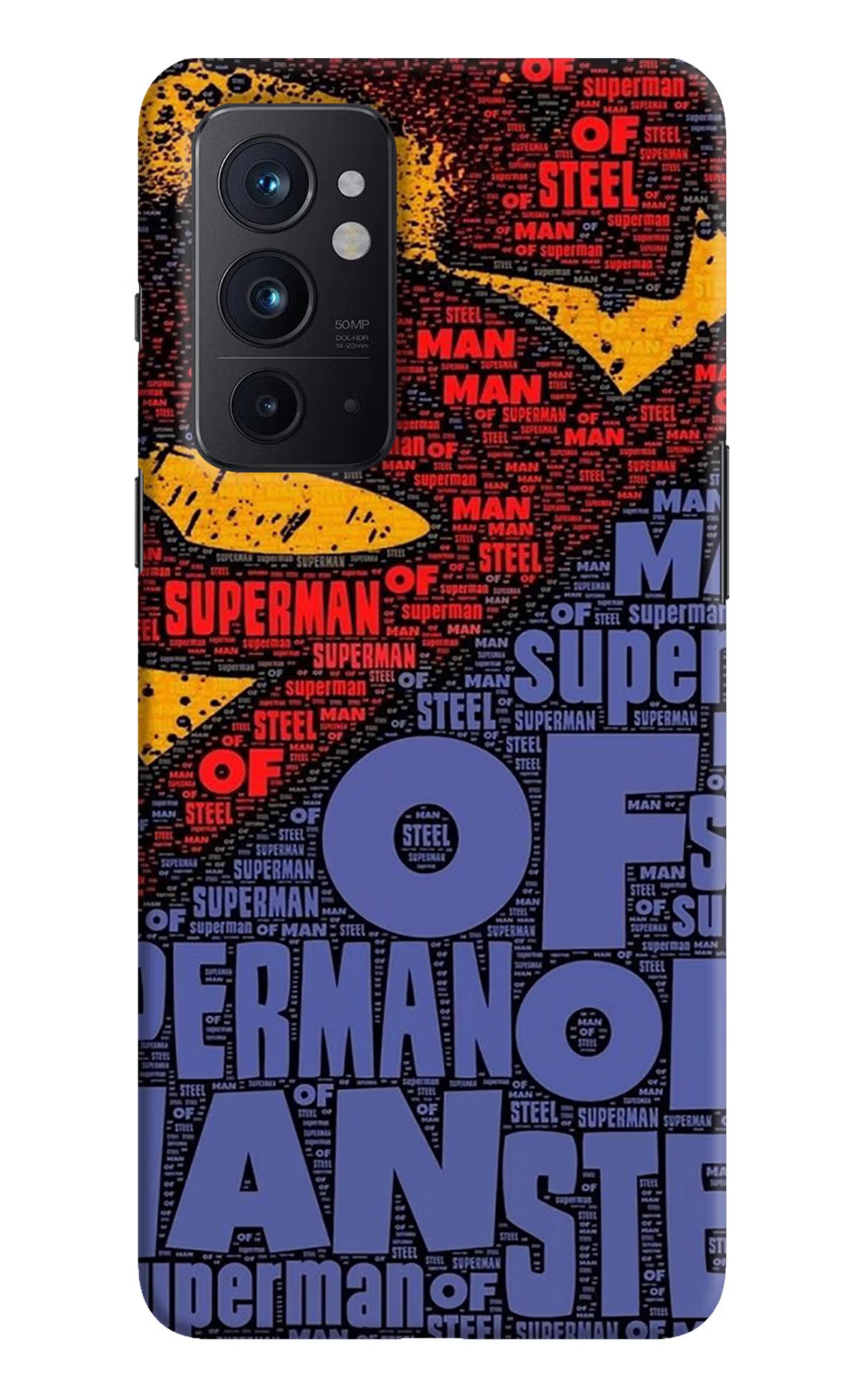 Superman Oneplus 9RT Hard Case Back Cover by Casekaro