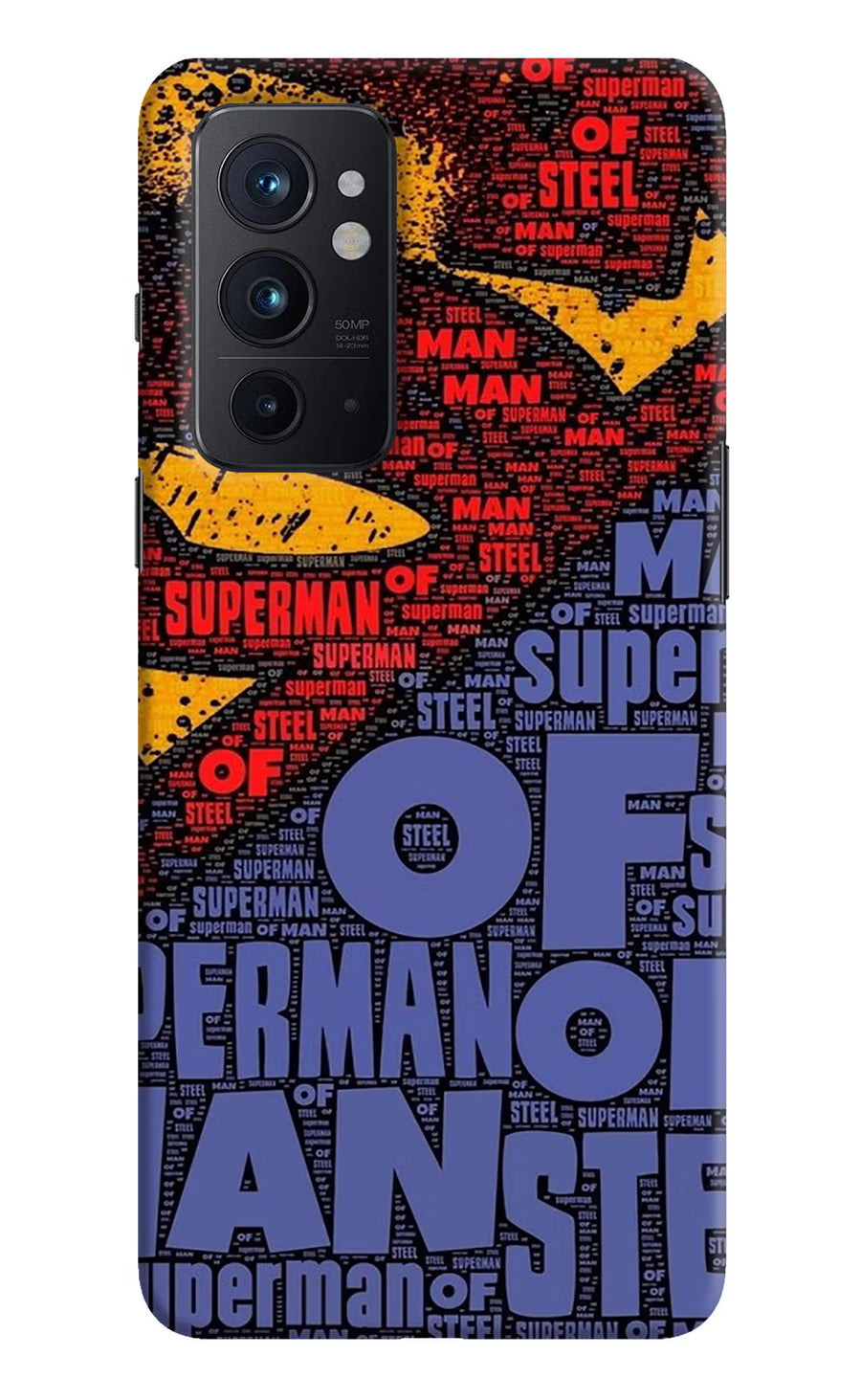 Superman Oneplus 9RT Back Cover, Hard case