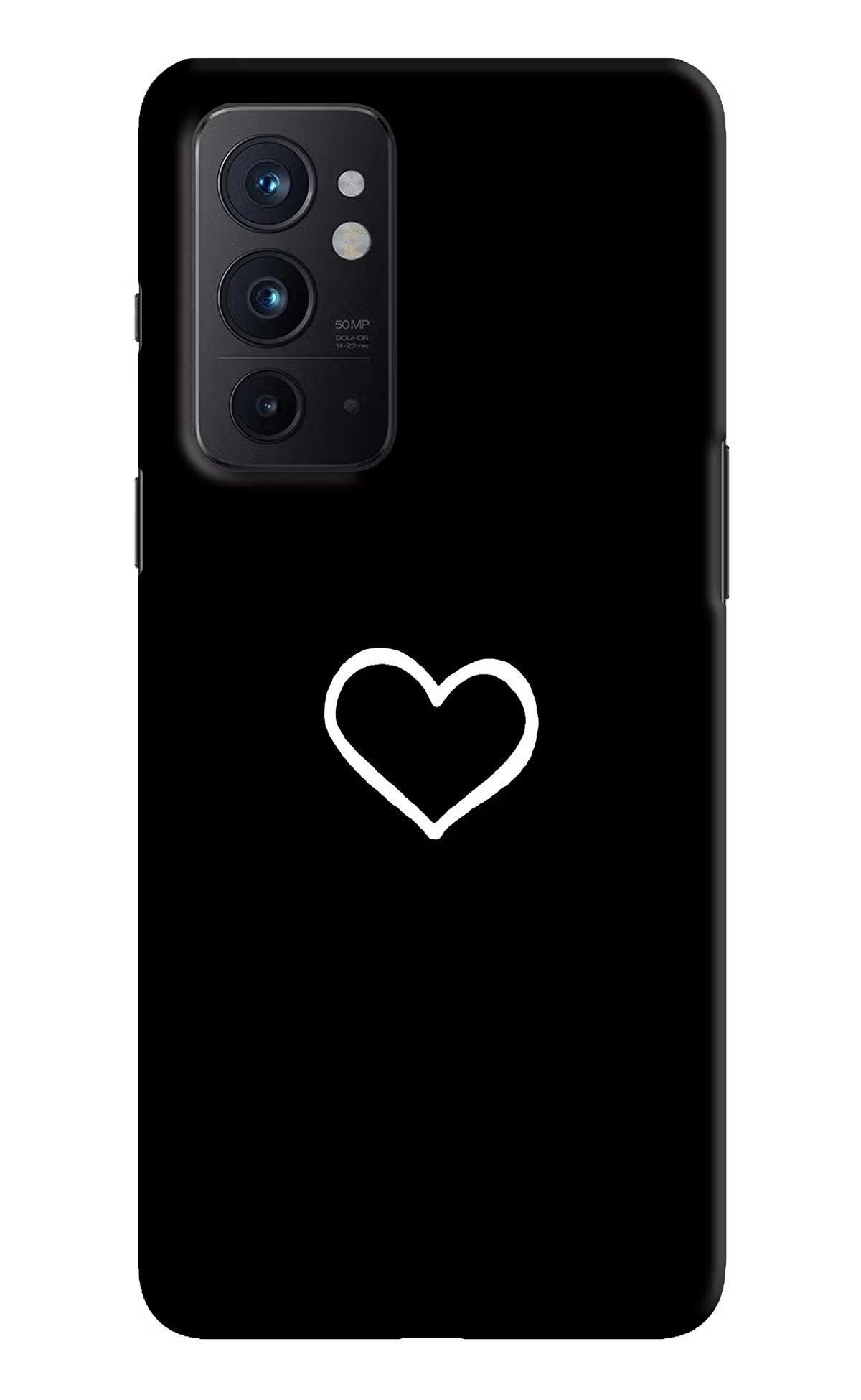 Heart Oneplus 9RT Hard Case Back Cover by Casekaro