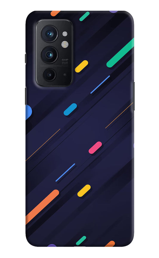 Abstract Design Oneplus 9RT Hard Case Back Cover by Casekaro