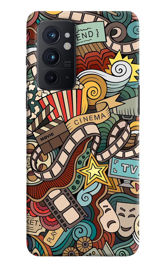 Cinema Abstract Oneplus 9RT Hard Case Back Cover by Casekaro