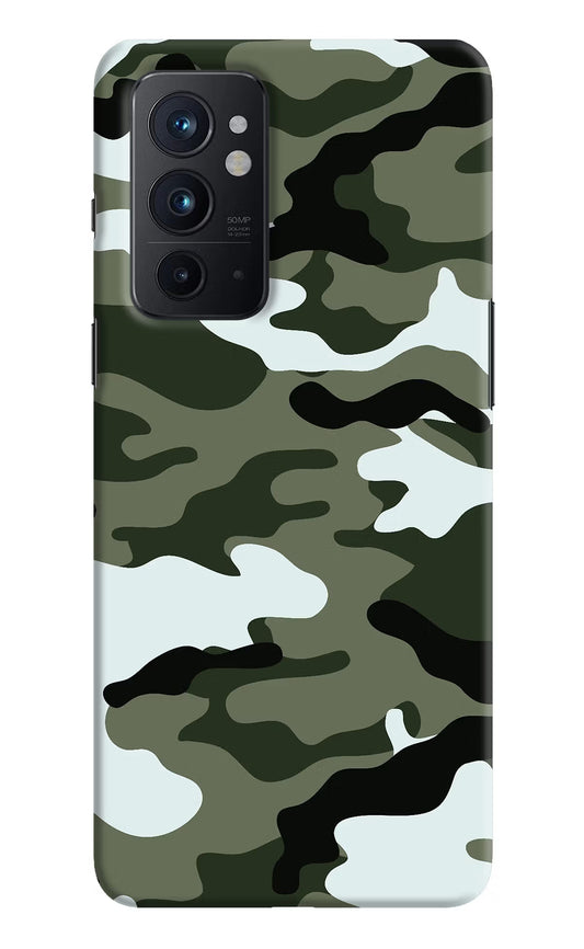 Camouflage Oneplus 9RT Hard Case Back Cover by Casekaro