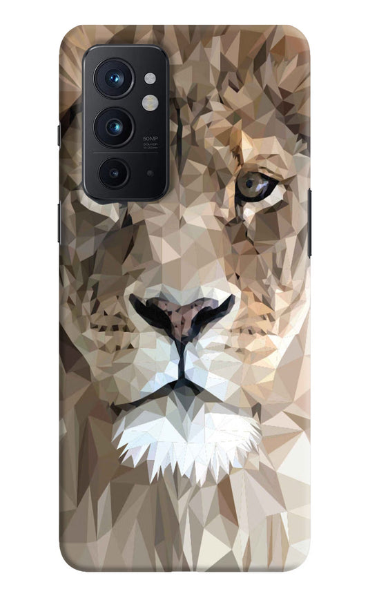 Lion Art Oneplus 9RT Hard Case Back Cover by Casekaro