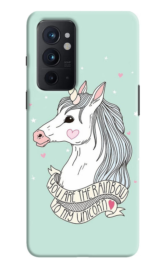 Unicorn Wallpaper Oneplus 9RT Hard Case Back Cover by Casekaro