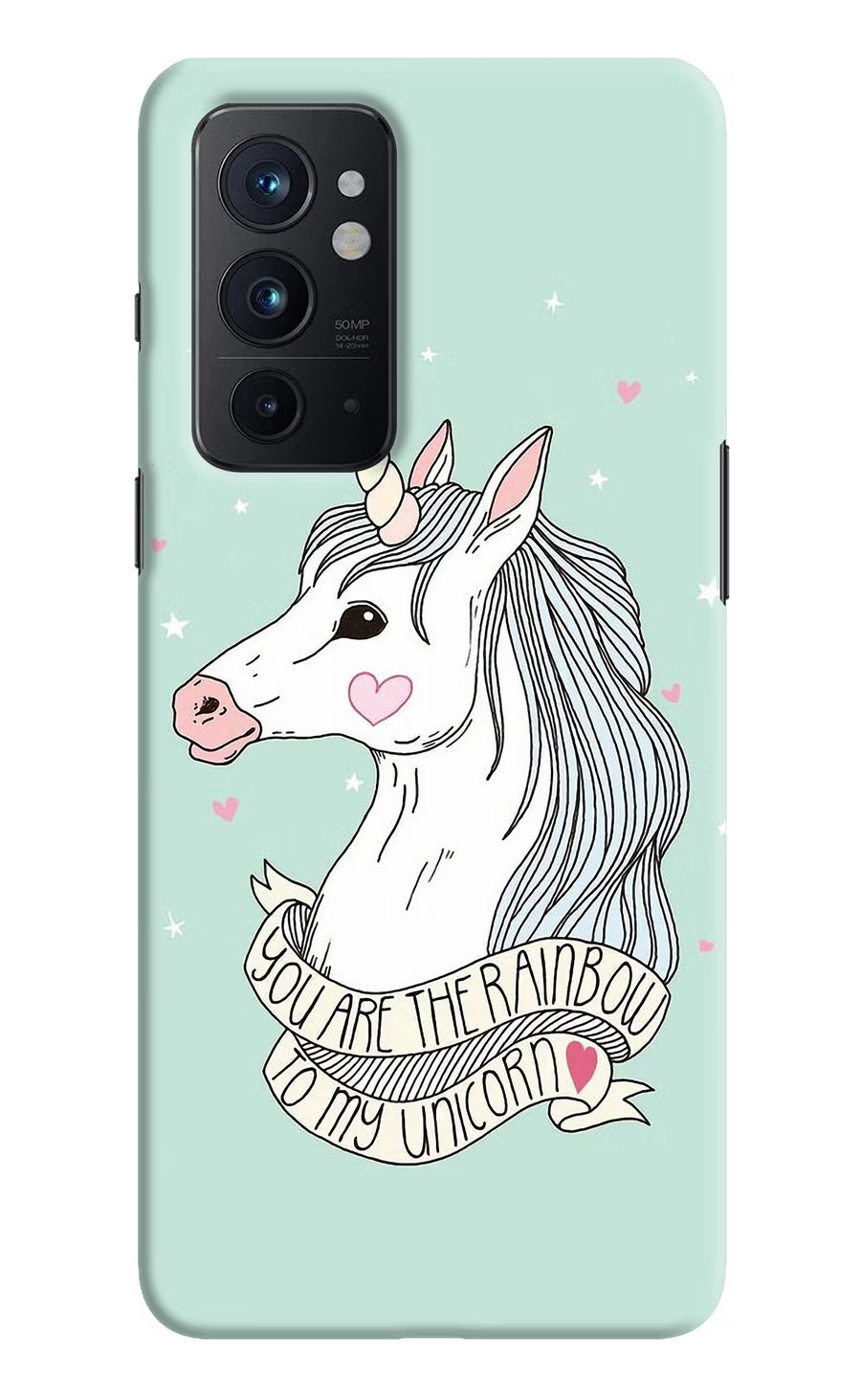 Unicorn Wallpaper Oneplus 9RT Back Cover, Hard case
