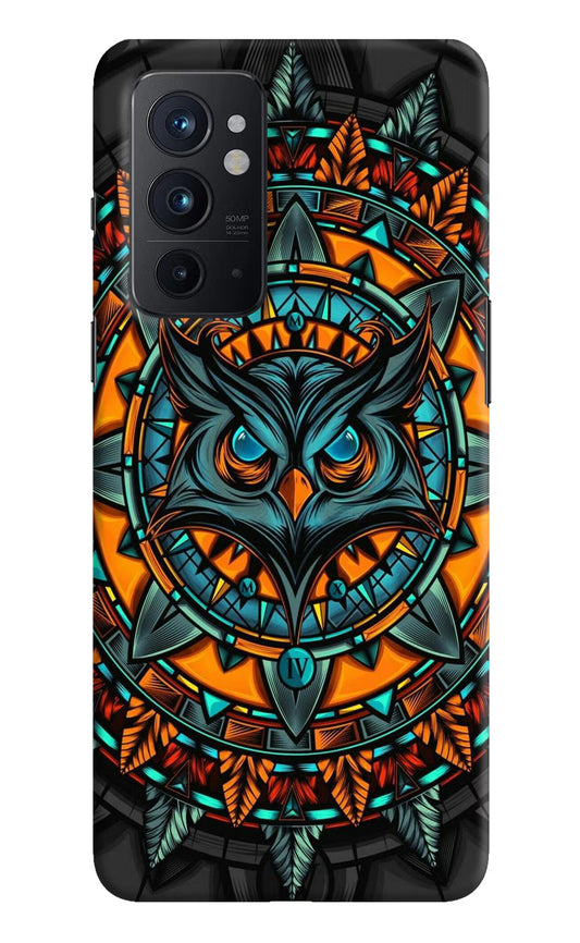 Angry Owl Art Oneplus 9RT Hard Case Back Cover by Casekaro