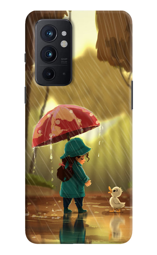 Rainy Day Oneplus 9RT Hard Case Back Cover by Casekaro