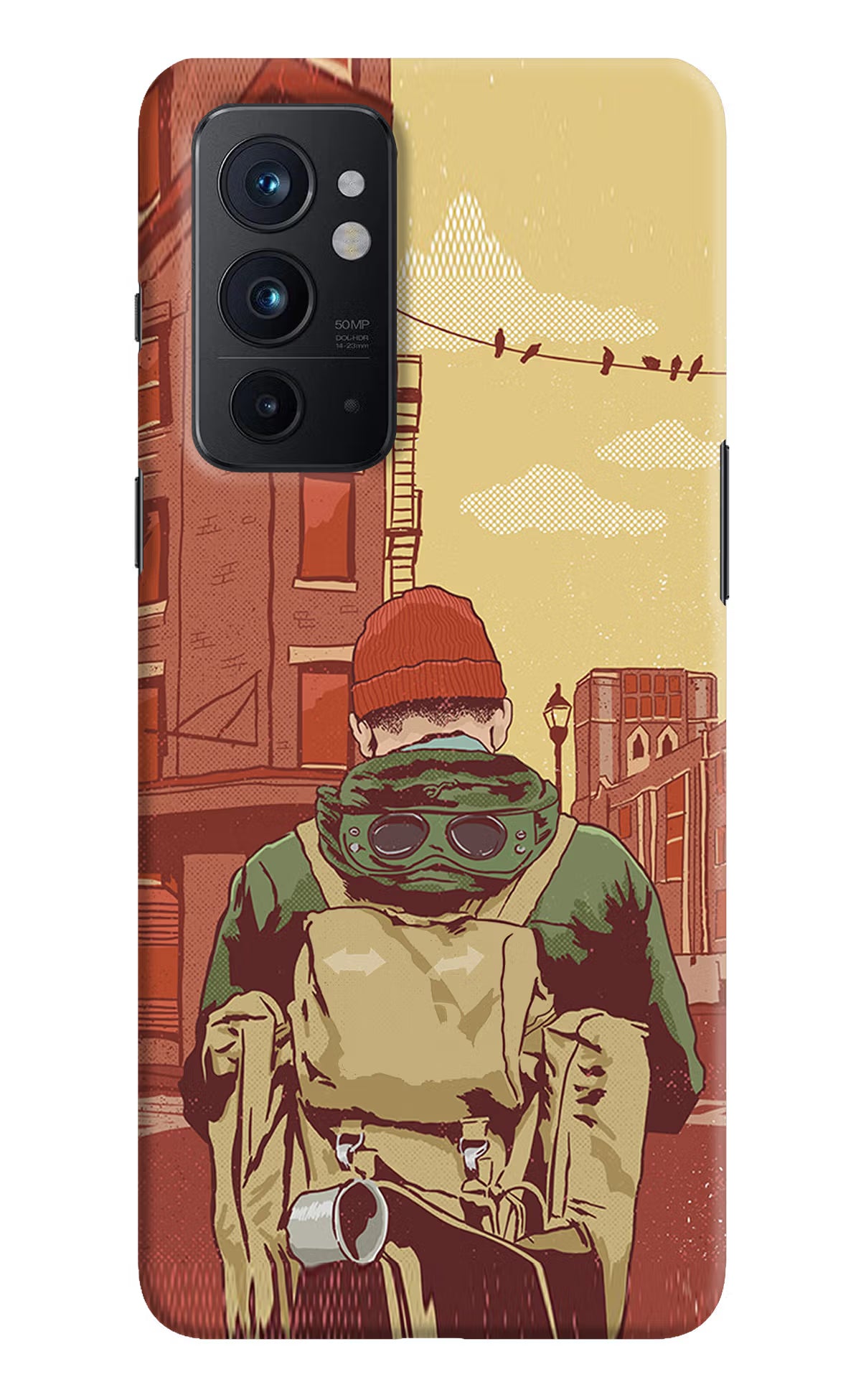 Adventurous Oneplus 9RT Hard Case Back Cover by Casekaro