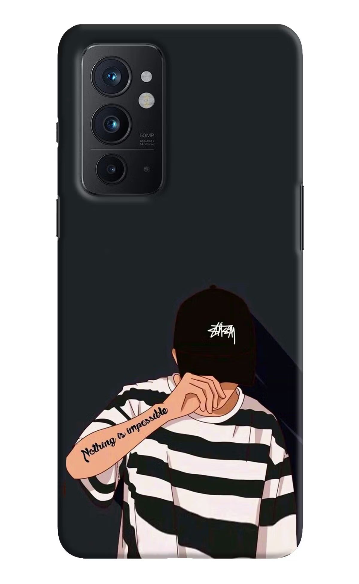 Aesthetic Boy Oneplus 9RT Hard Case Back Cover by Casekaro