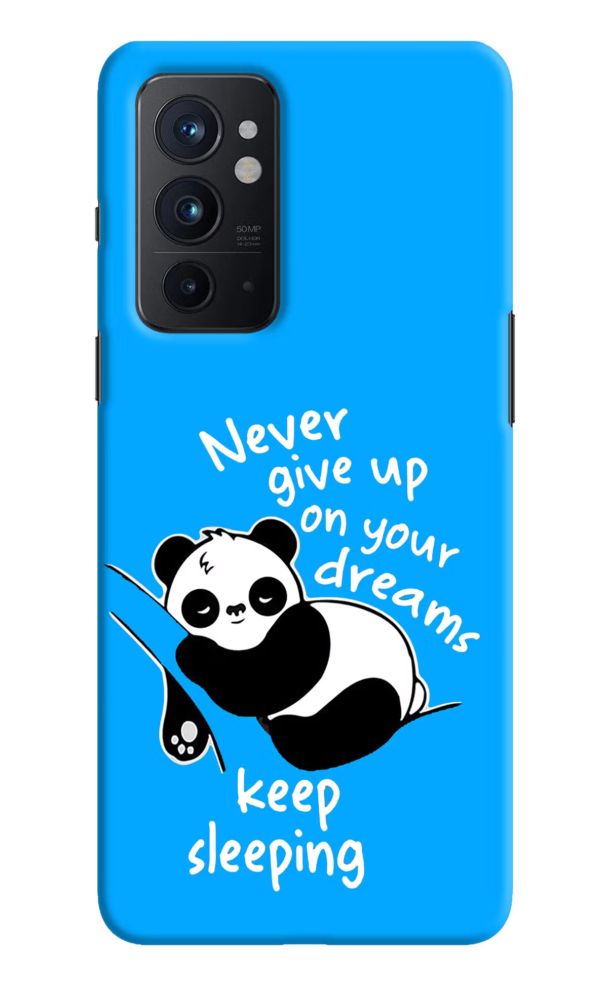 Keep Sleeping Oneplus 9RT Hard Case Back Cover by Casekaro