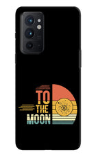 To the Moon Oneplus 9RT Hard Case Back Cover by Casekaro