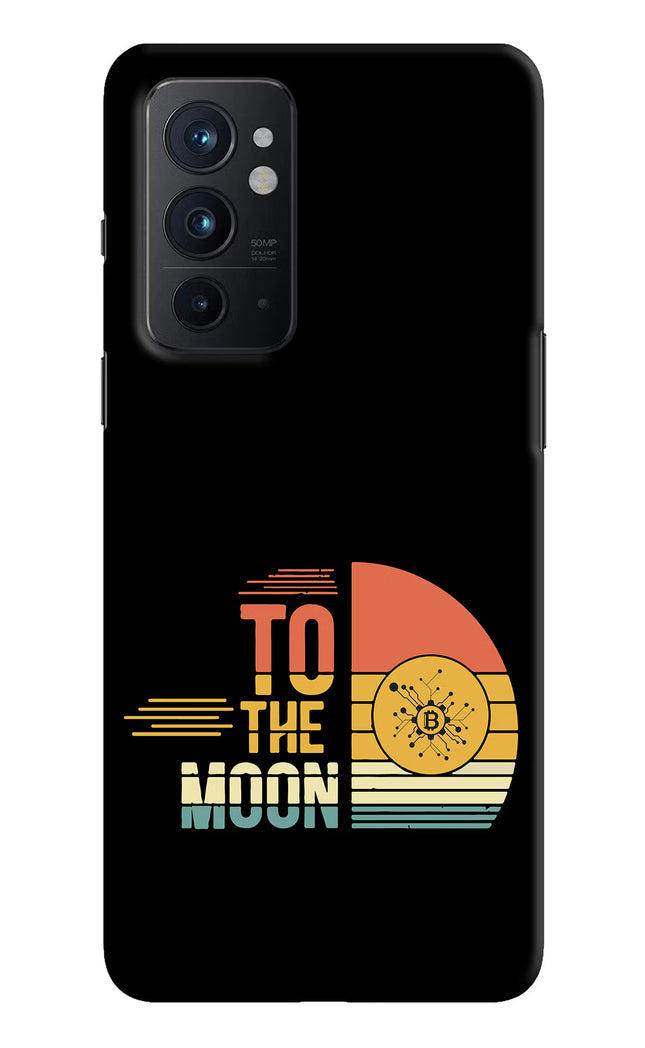 To the Moon Oneplus 9RT Hard Case Back Cover by Casekaro